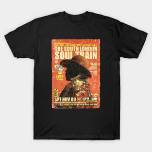 POSTER TOUR - SOUL TRAIN THE SOUTH LONDON 111 T-Shirt